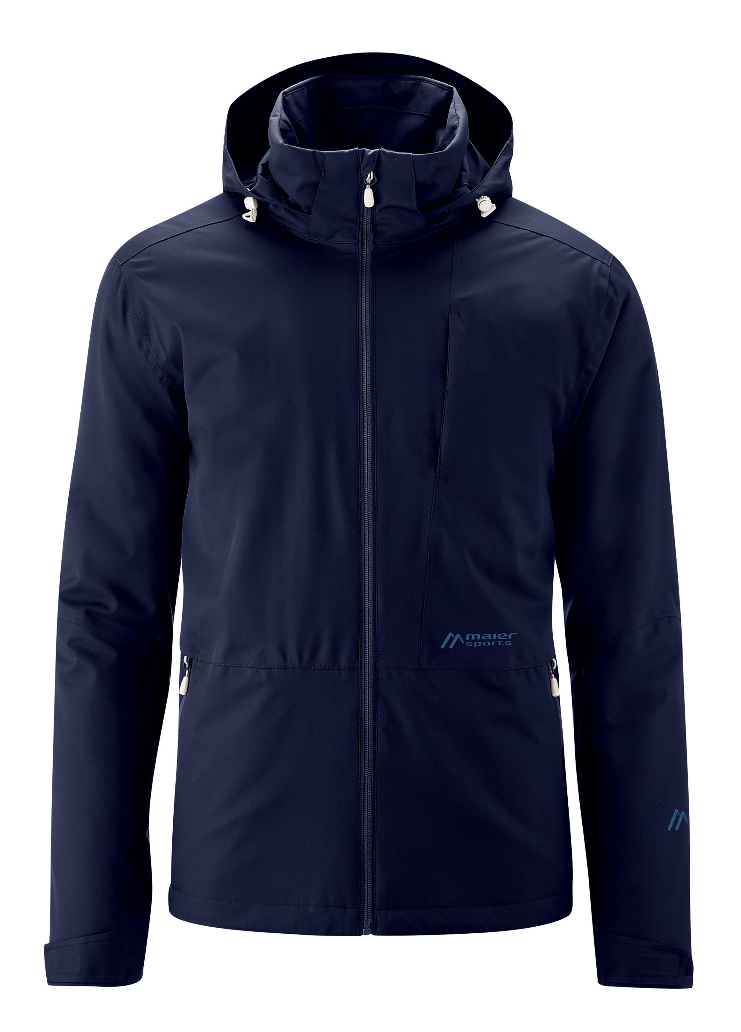 Maier Sports Funktionsjacke Clima Pro Therm M Nachhaltig hergestellte Outdoorjacke dunkelblau