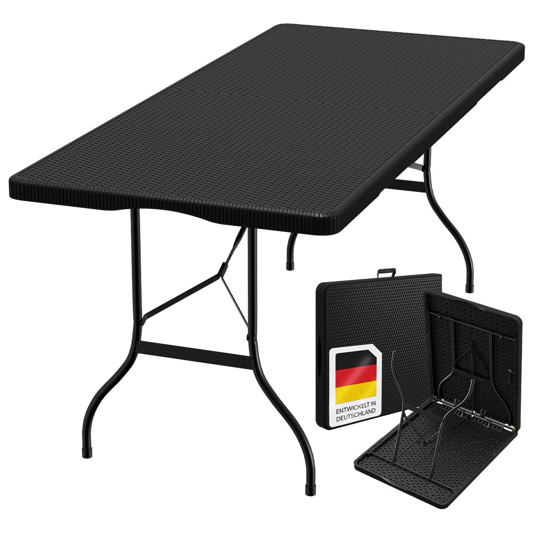 STEELSØN Campingtisch Zennar (Klapptisch in Rattanoptik), günstig online kaufen