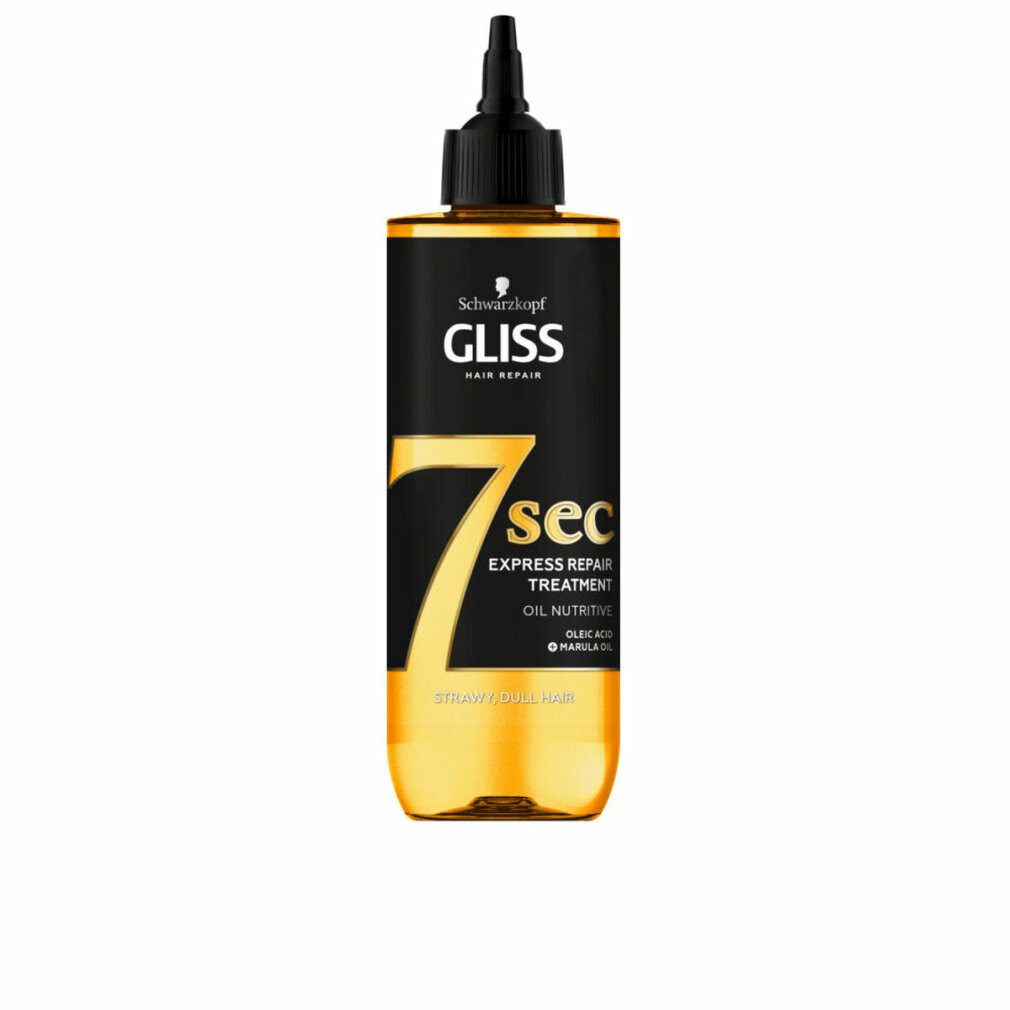 Gliss Kur Haarkur GLISS 7sec Express Repair Treatment Oil Nützliche Haarkur 200ml