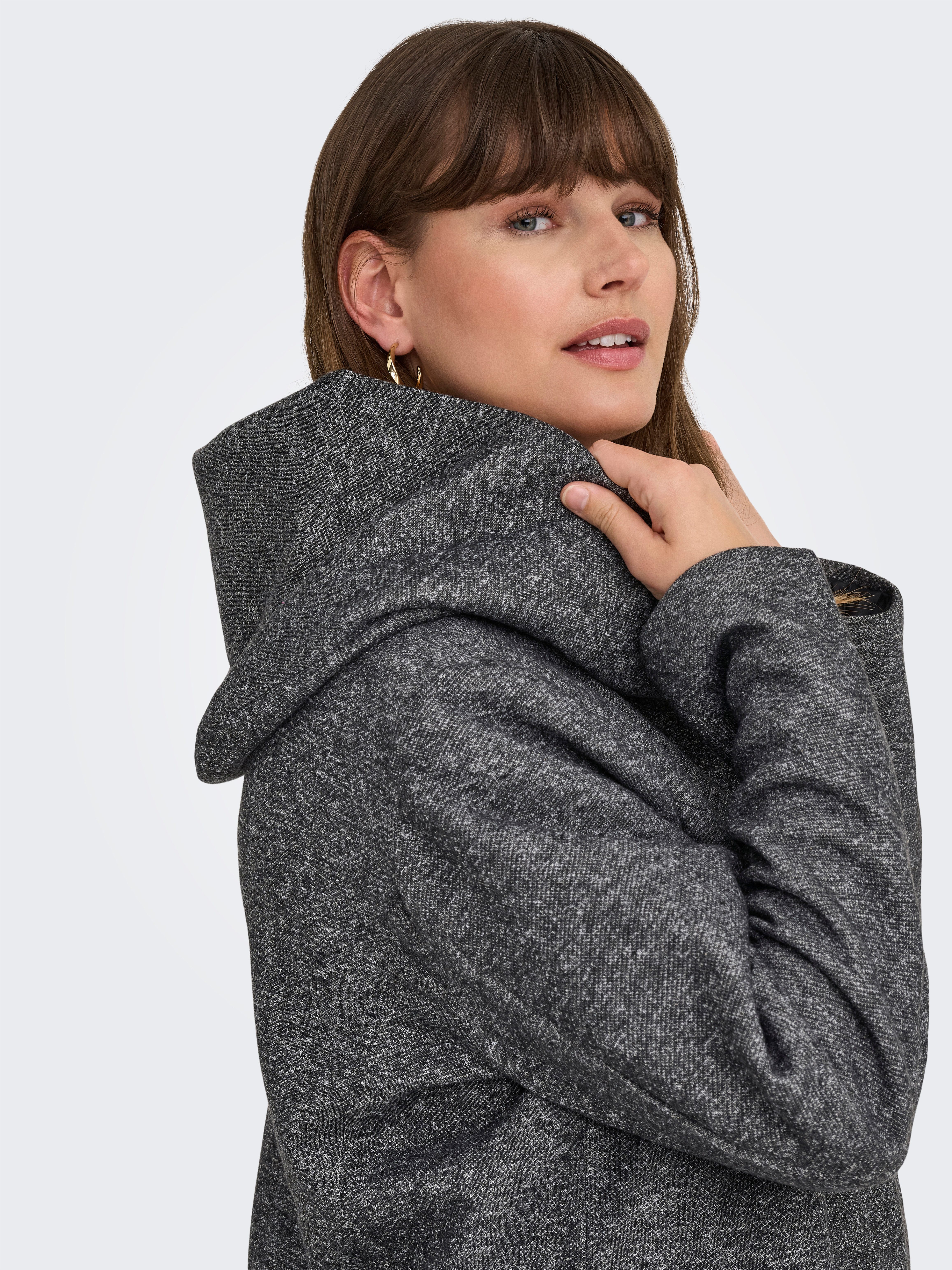 ONLY CARMAKOMA Kurzmantel CARSEDONA LIGHT COAT OTW NOOS