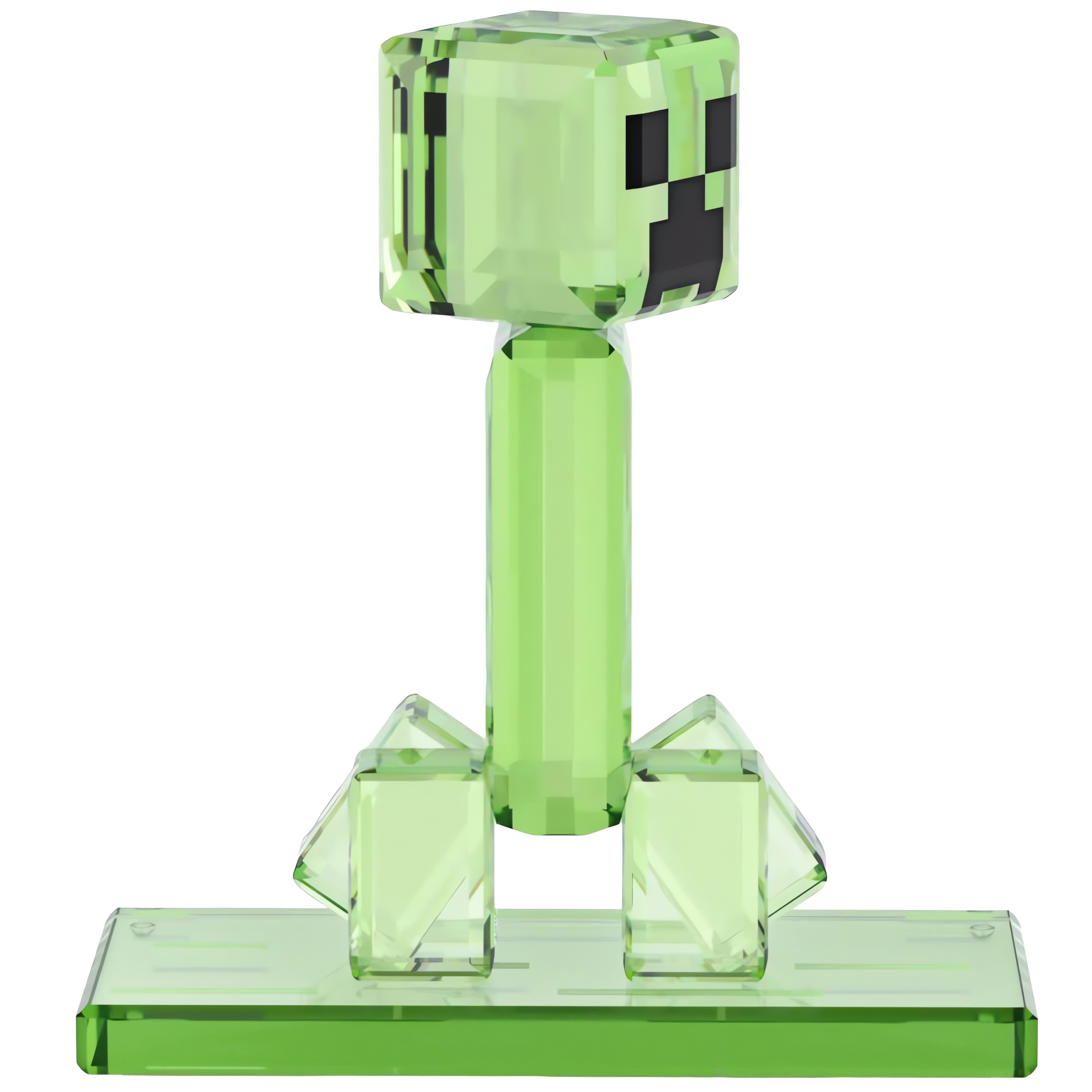 Swarovski Dekofigur Kristallfigur Sammelfigur Minecraft Creeper, (1 St)