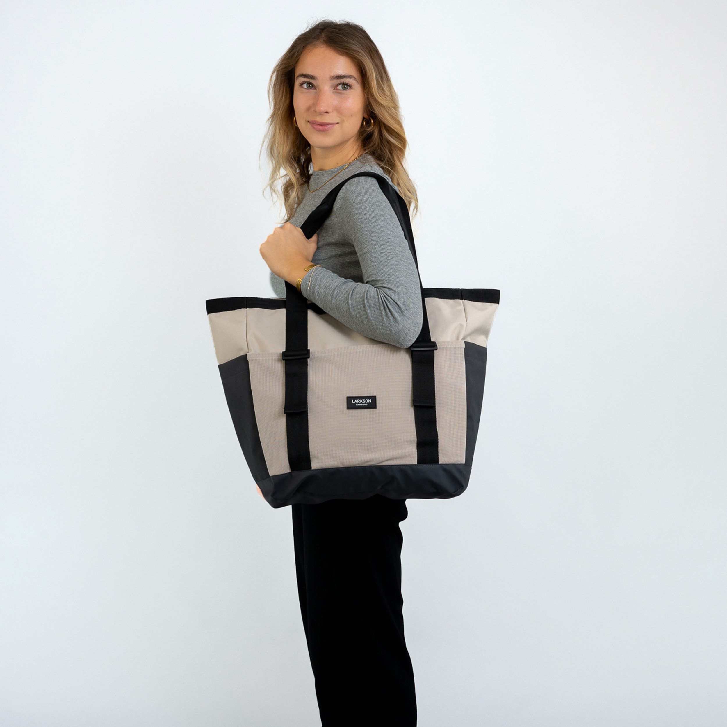 LARKSON Shopper Smilla Strandtasche für Damen günstig online kaufen