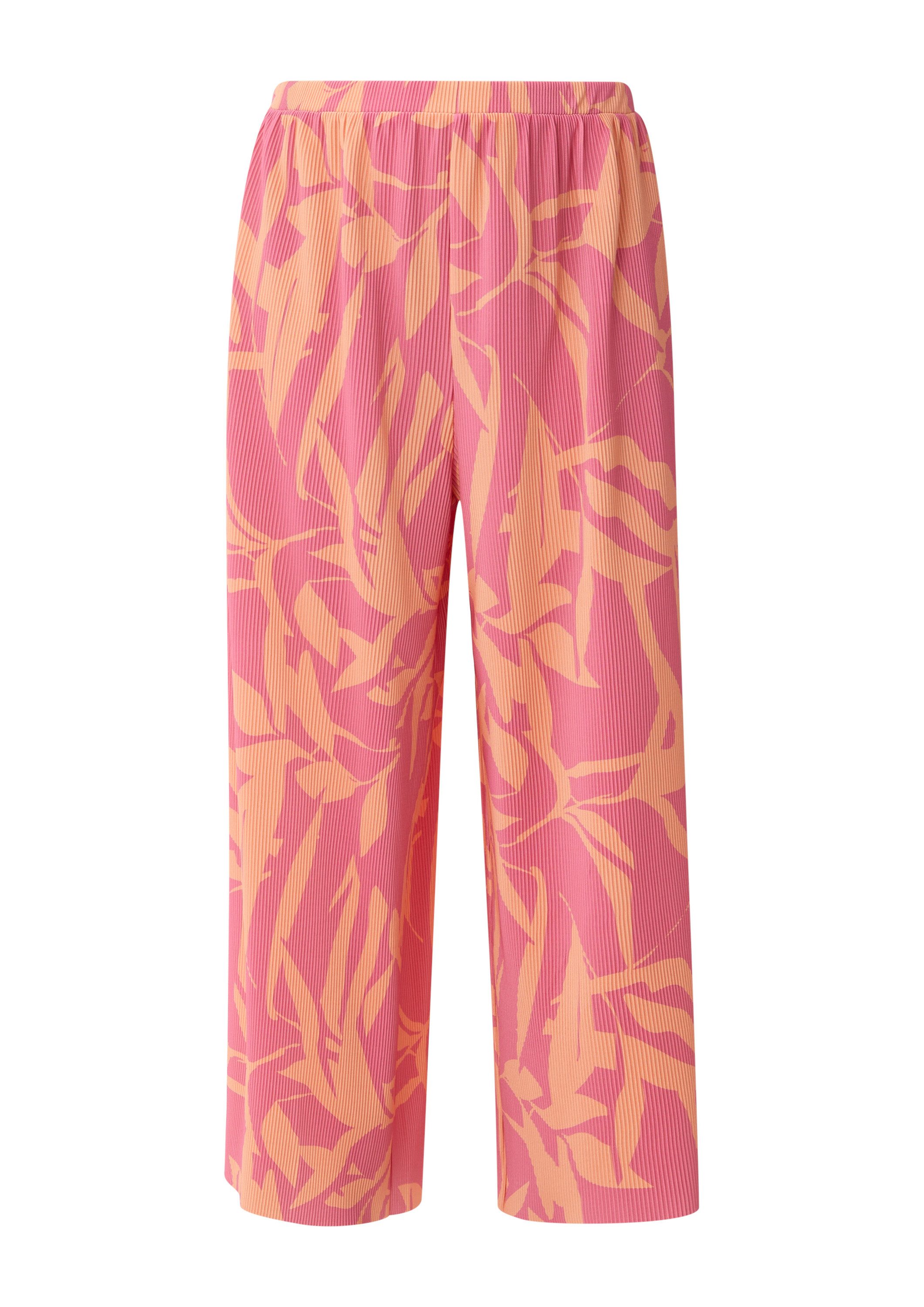 s.Oliver Culotte Hose Culotte mit Plisseéfalten günstig online kaufen