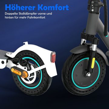 CITYSPORTS E-Scooter RCB-EV10K 10 Zoll Elektroscooter mit ABE E-roller, 20,00 km/h, mit Straßenzulassung Max 35km E-roller mit app max 20km/h Mit ABE