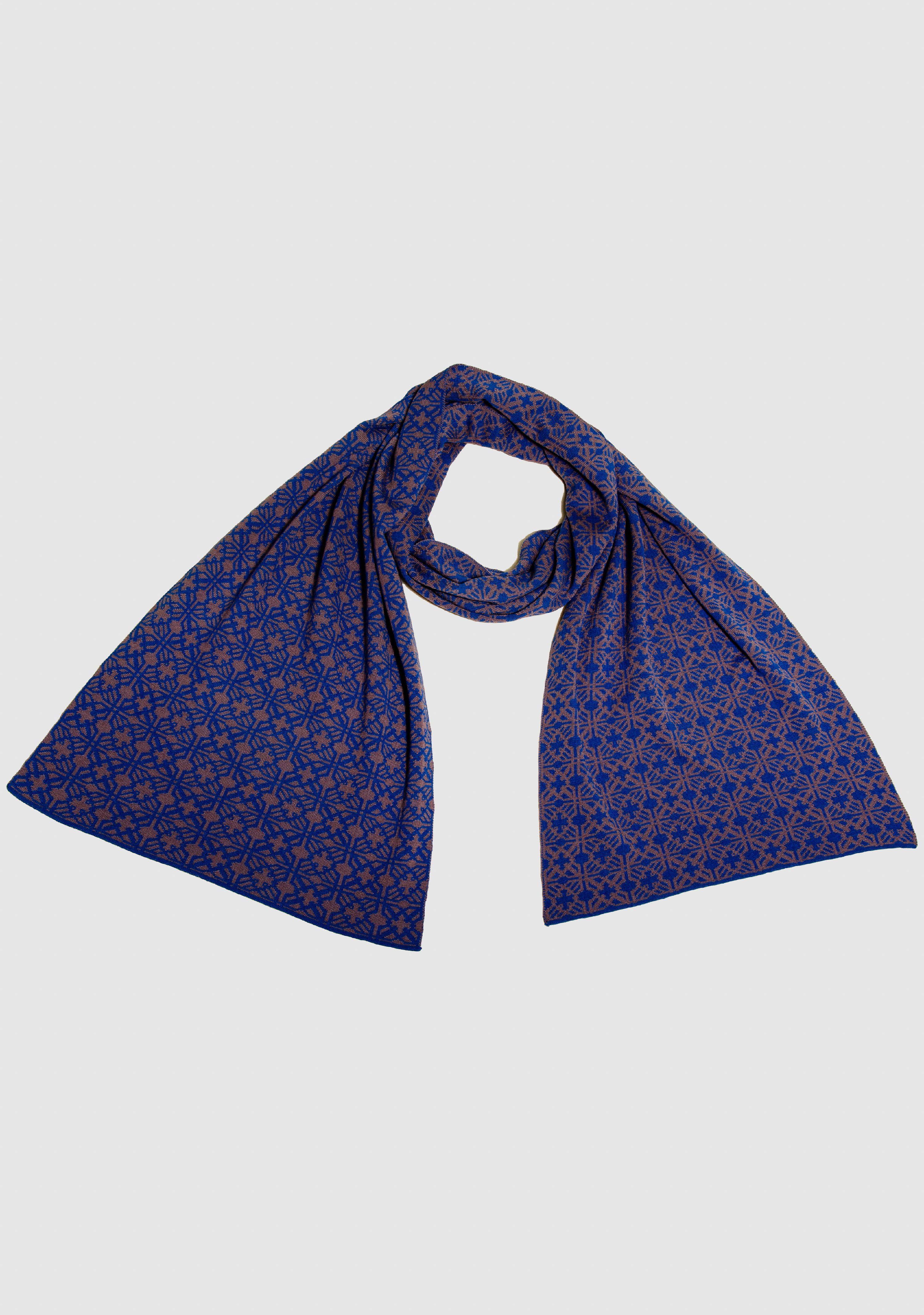 Merino Irland royal_brombeere fashion LANARTO extrasoft Wollschal Farben 100% slow in schönen Schal