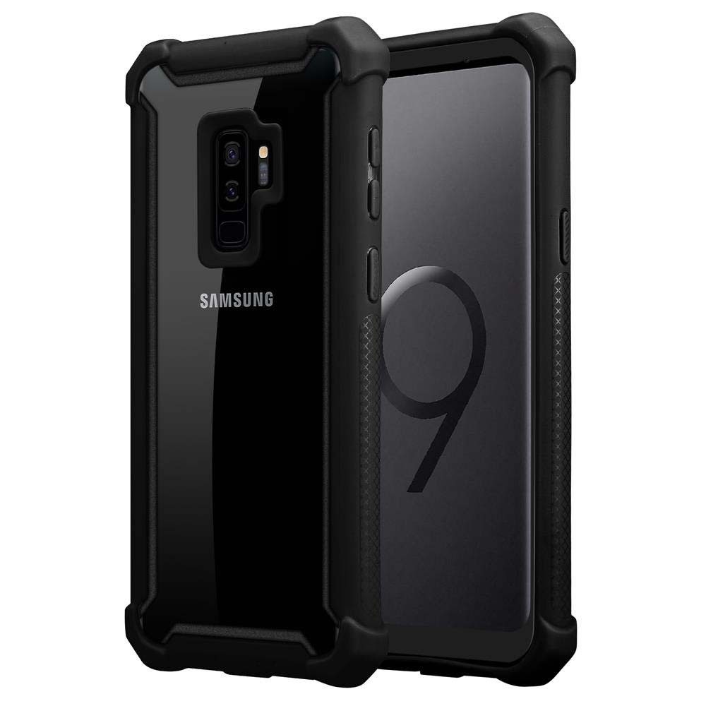 Cadorabo Handyhülle für Samsung Galaxy S9 PLUS Hülle Samsung Galaxy S9 PLUS, Handy Schutzhülle TPU Silikon Cover Bumper - Hard Cover Hybrid Case