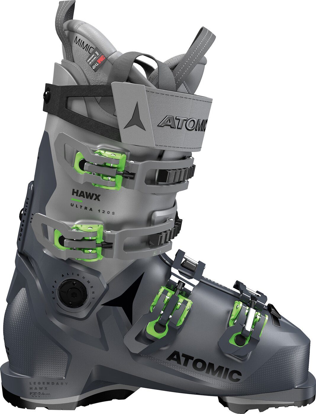 Atomic HAWX ULTRA 120 S GW GY GREY BLUE/ANTHRACITE/GREEN Skischuh
