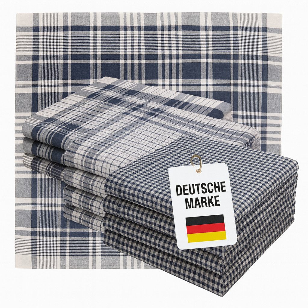 Betz Taschentuch Betz Herrentaschentücher LEO 4 40x40 cm, (Set, 12-St. 12 Stück Stofftaschentücher), 100% Baumwolle