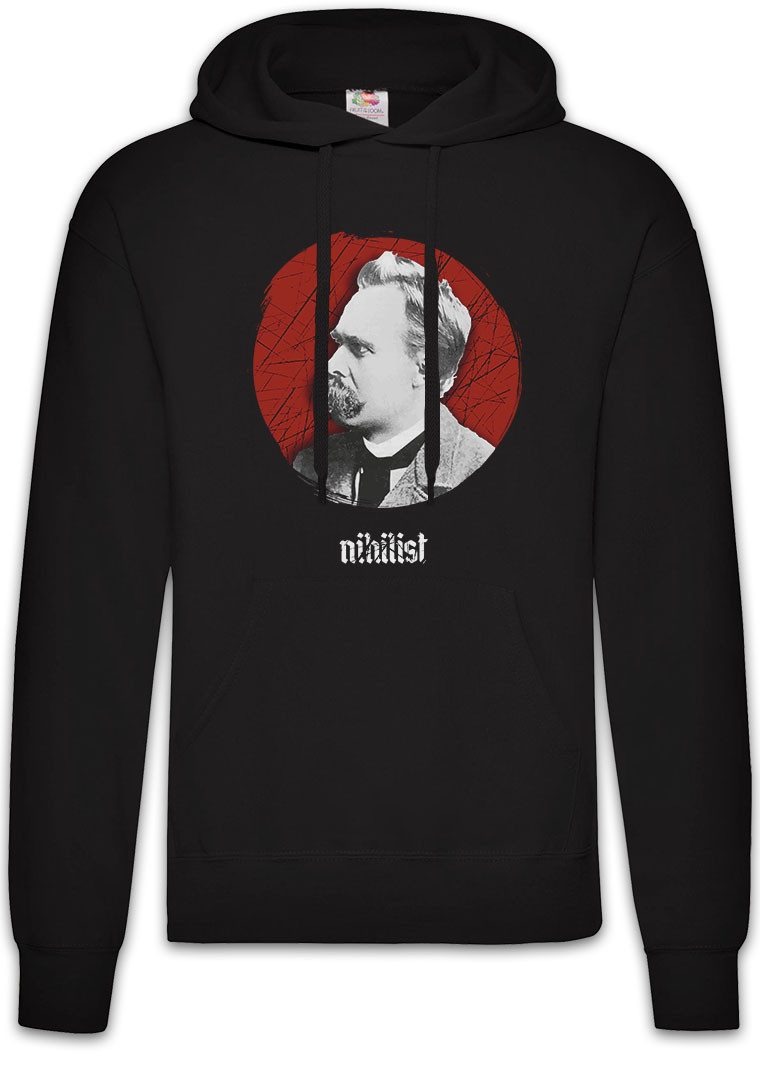 Hoodie Nietzsche Nihilist Herren Hoodie Friedrich Gott Tot Nihilismus