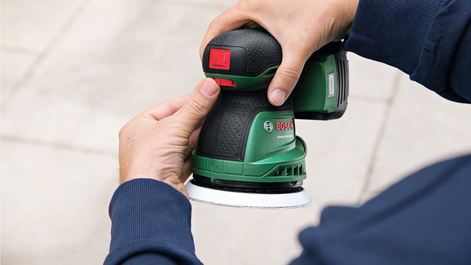 Bosch Home & Garden Akku-Exzenterschleifer »UniversalOrbit 18V-20«, ohne Akku, ohne Ladegerät