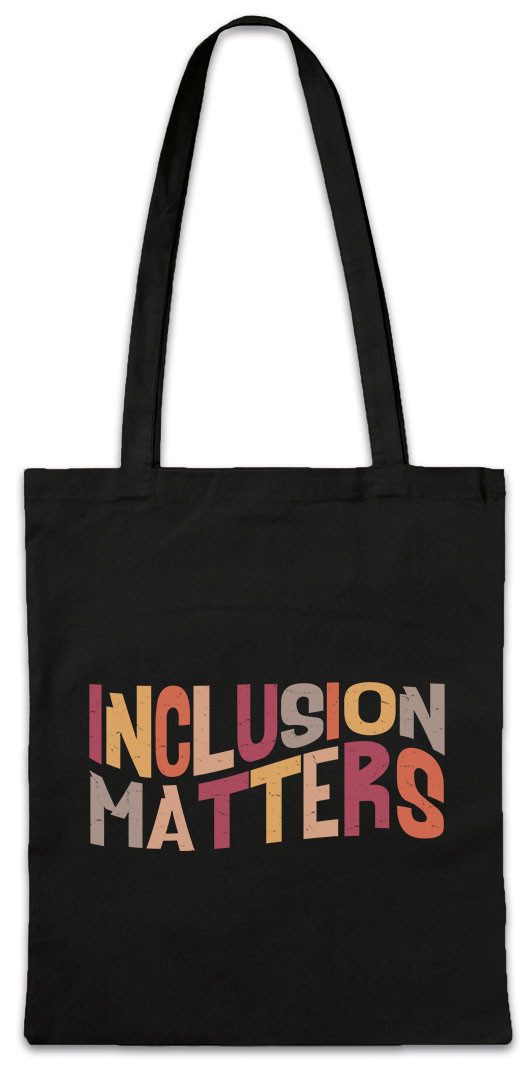 Beuteltasche Inclusion Matters Stofftasche Inklusion Autismus Diversität