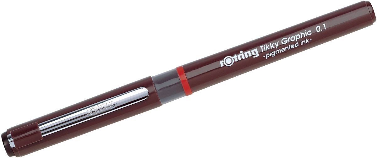 ROTRING Fineliner Feinschreiber Tikky Graphic 0,1mm schwarz