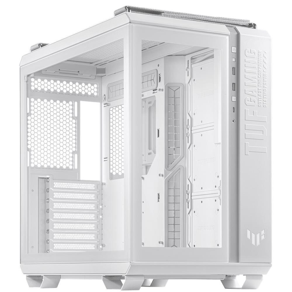 Asus PC-Gehäuse TUF Gaming GT502, Zweikammer-Gehäuse​, gehärtetes Glas, Panoramablick