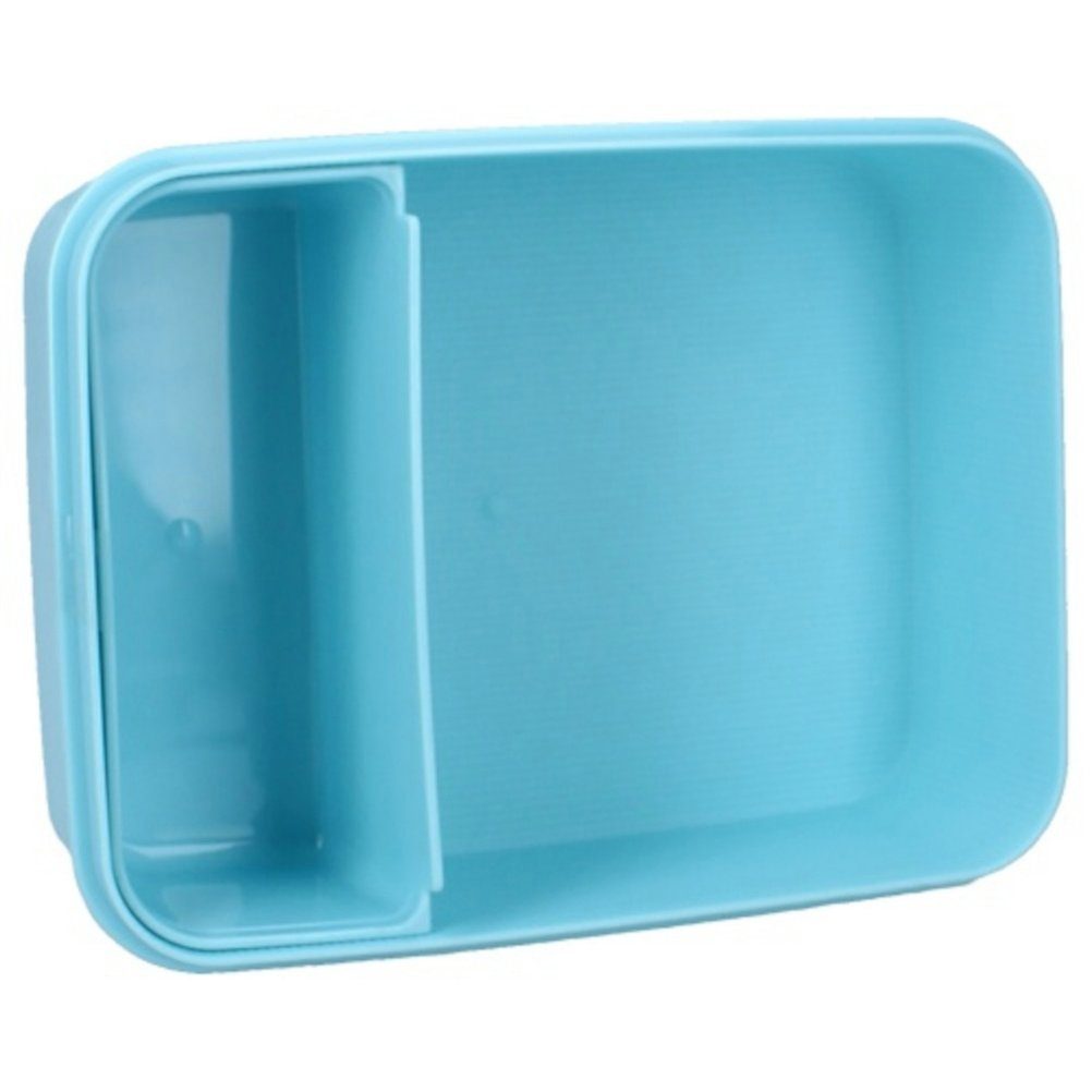 Brotdose mit (1-tlg) Lunchbox Vadobag Brotbox Dinosaurier Lunchbox, Brotbüchse Kunststoff, Unterteilung