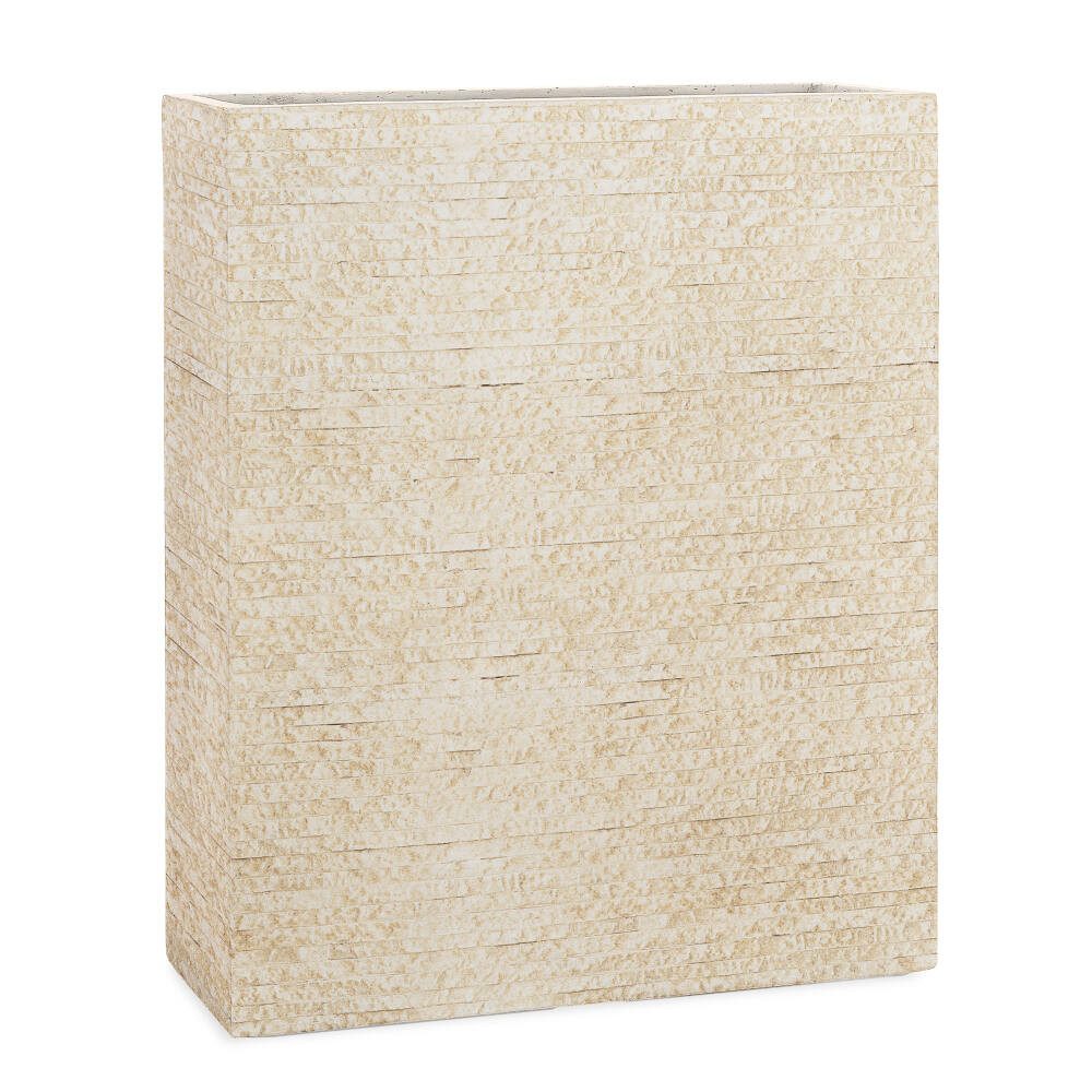 Pflanzwerk® Pflanzkübel DIVIDER Premium Blumenkübel Raumteiler Hochbeet Fiberglas, Fiberglas - Handgefertigt - Rechteckig - Frostbeständig