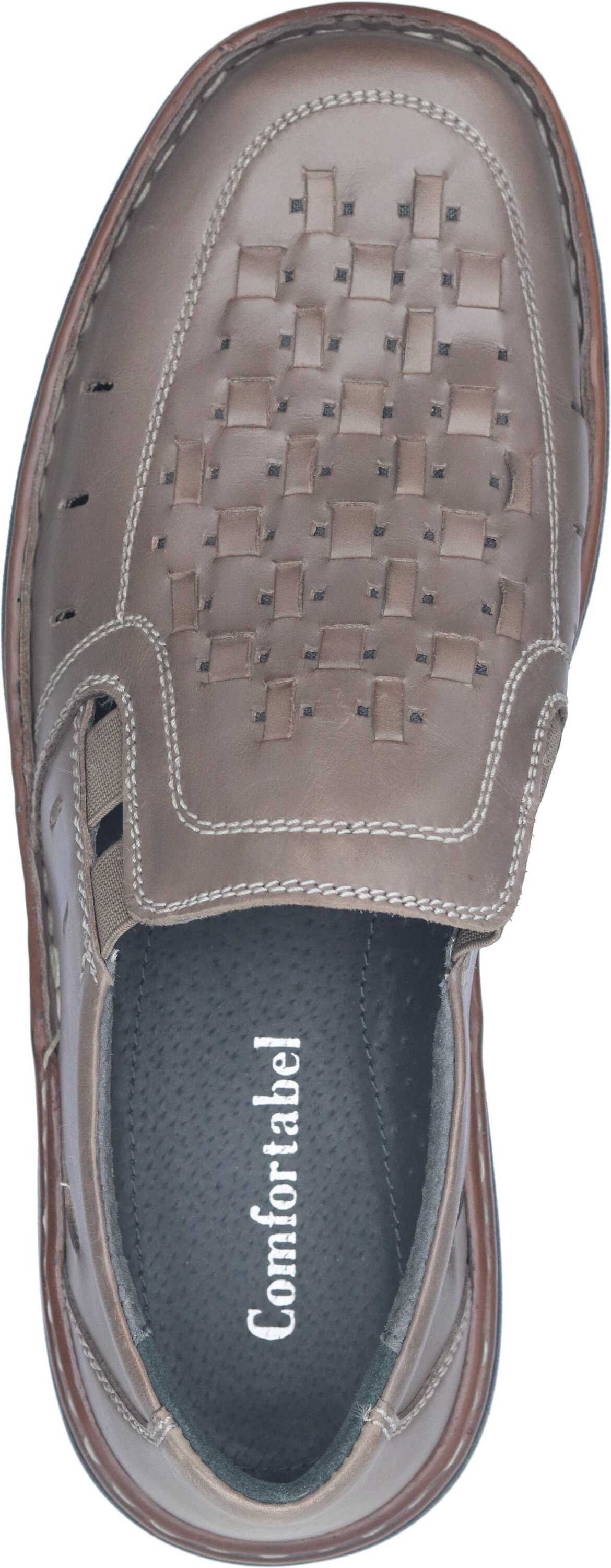 Comfortabel Slipper Slipper aus echtem Leder