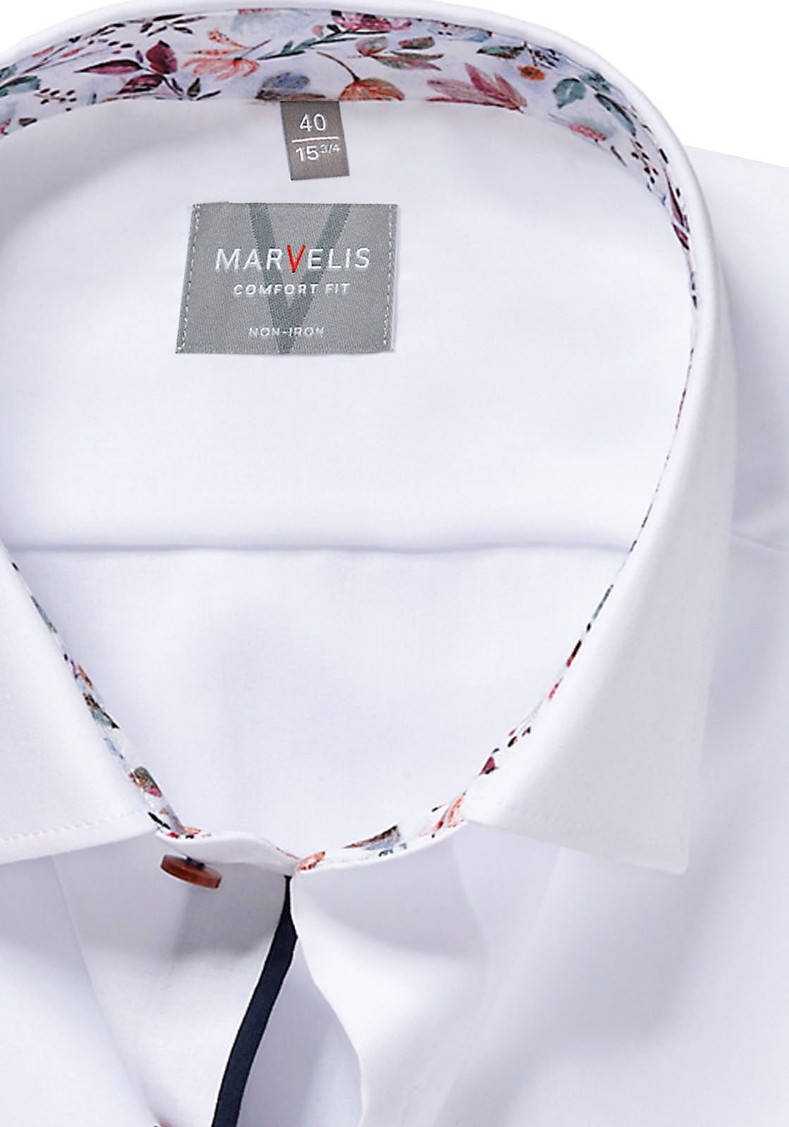 MARVELIS Kurzarmhemd Lucky bügelfrei, comfort fit