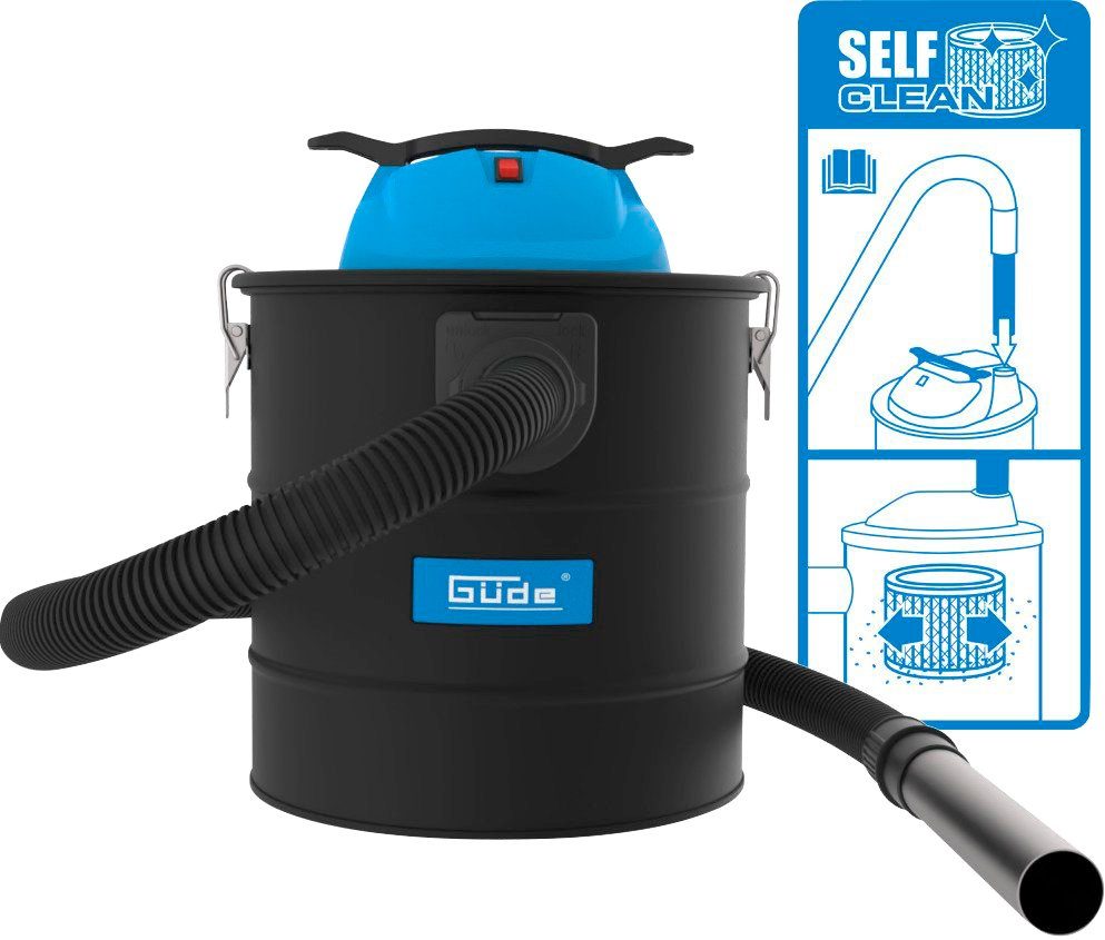 Güde Aschesauger GA 18-1200.1 R, 1200 W, beutellos, 230 V günstig online kaufen