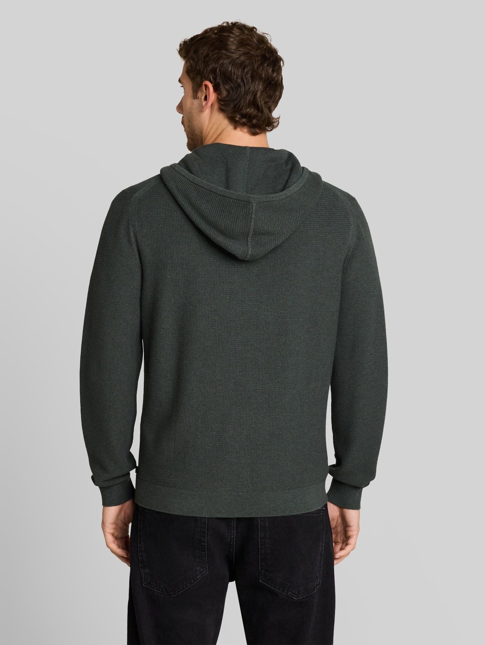 TOM TAILOR Cardigan Pullover & Strickjacken Strickjacke mit Kapuze