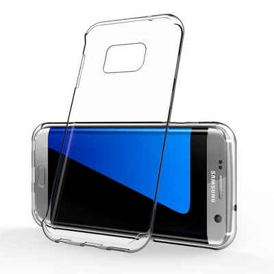CoverKingz Handyhülle Hülle für Samsung Galaxy S7 Edge Handyhülle Silikon Cover Schutzhülle