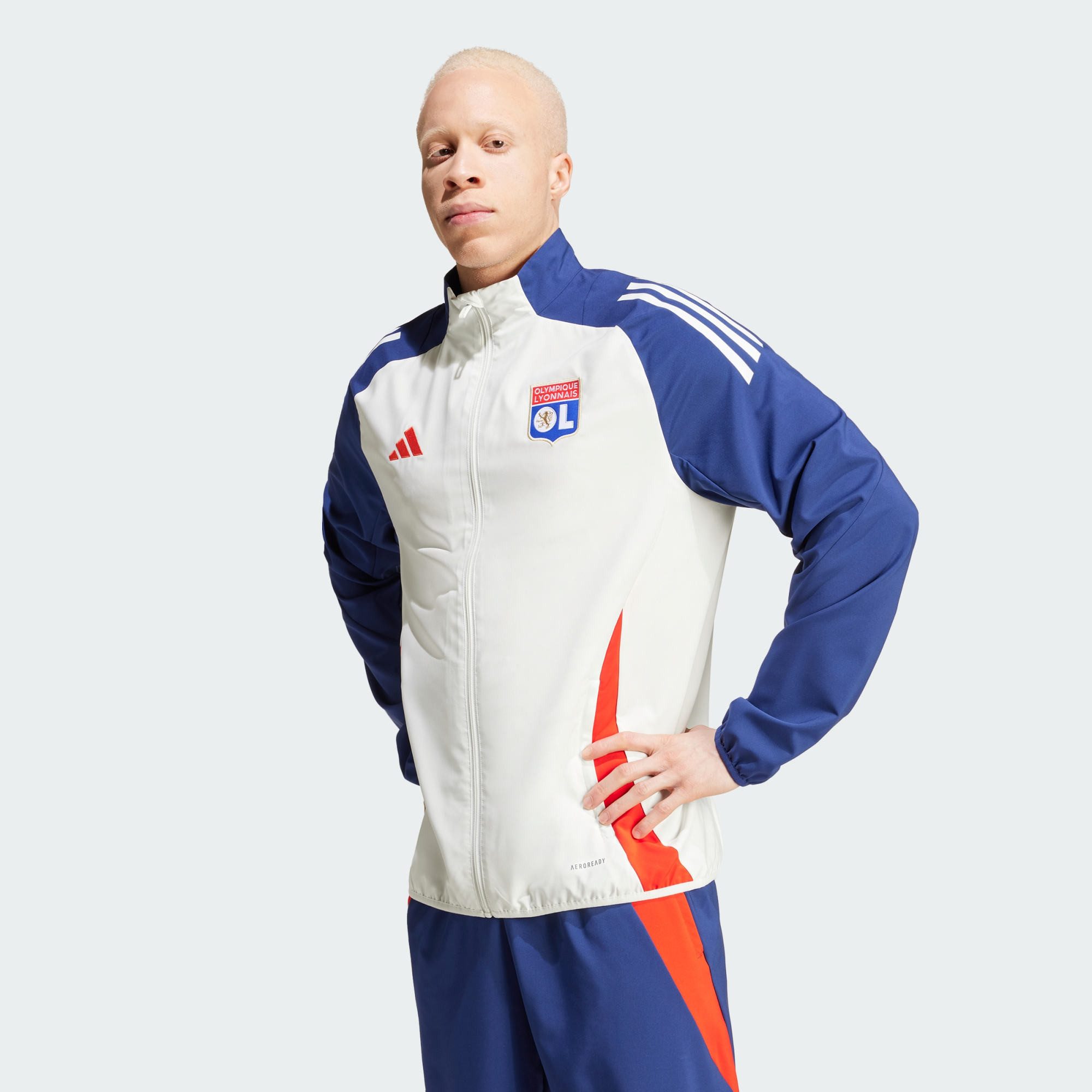 adidas Performance Funktionsjacke OLYMPIQUE LYON TIRO 24 PRÄSENTATIONSJACKE