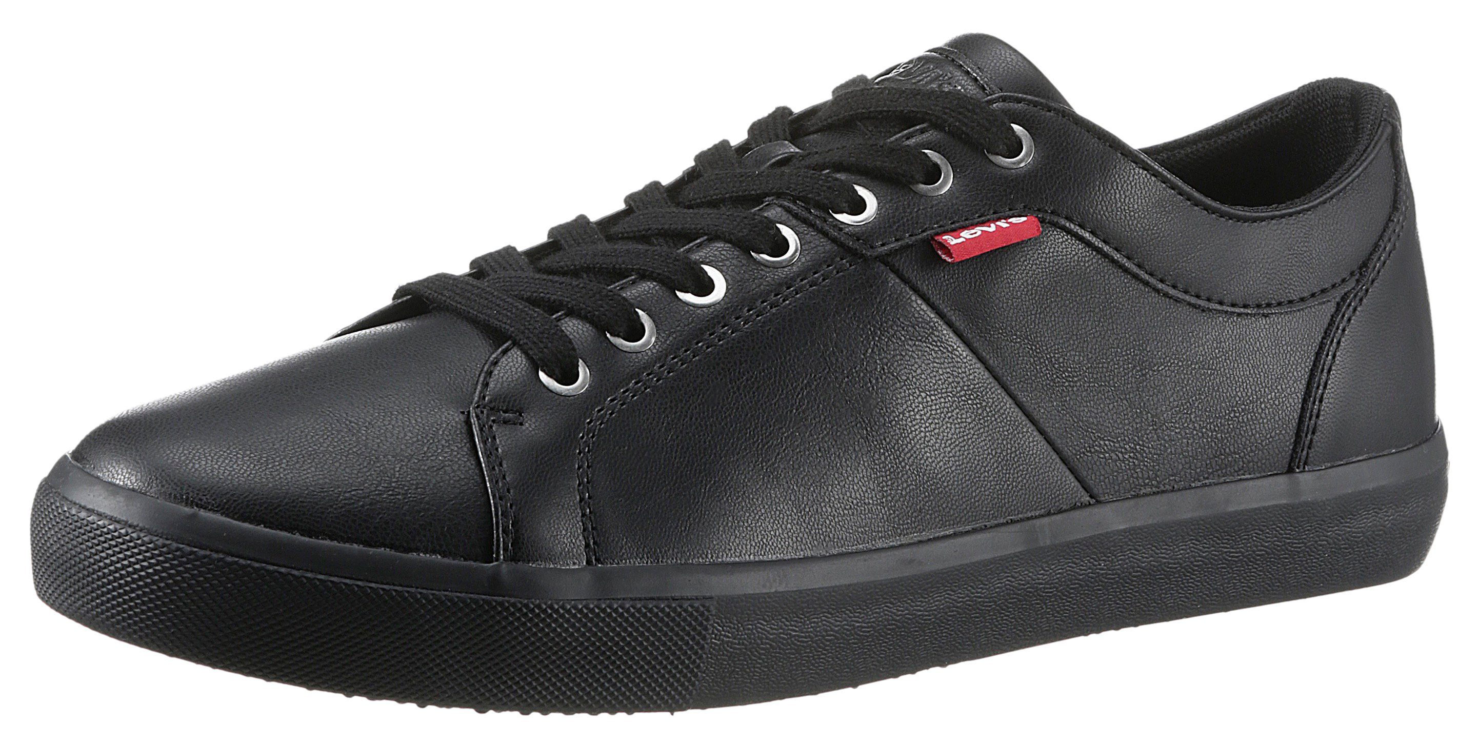 Levi's® WOODWARD Sneaker mit Ziernähten, Freizeitschuh, Halbschuh, Schnürschuh