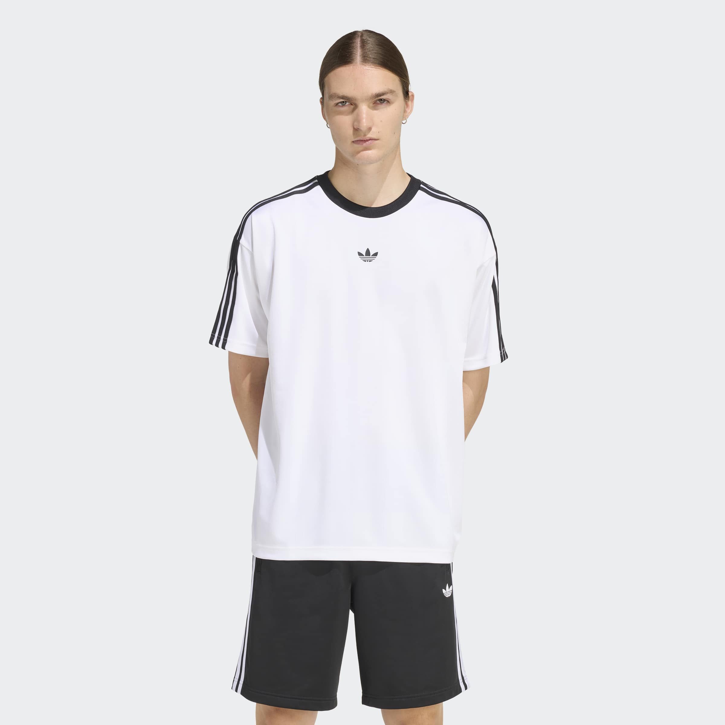 adidas Originals T-Shirt ADIDAS ADICOLOR JACQUARD TRIKOT lockere Passform, günstig online kaufen