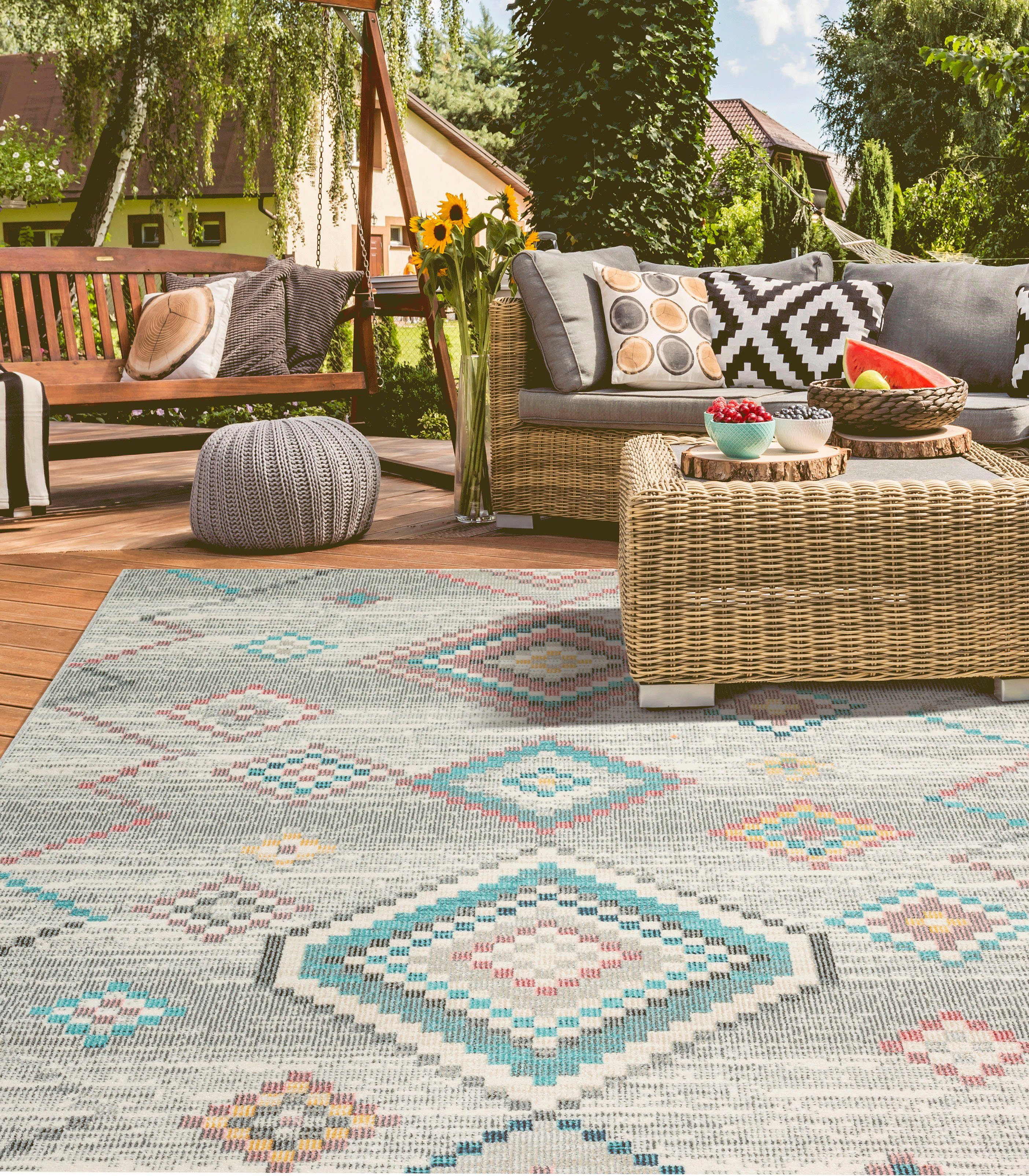 merinos Teppich Salsa Outdoor 54509, rechteckig, günstig online kaufen