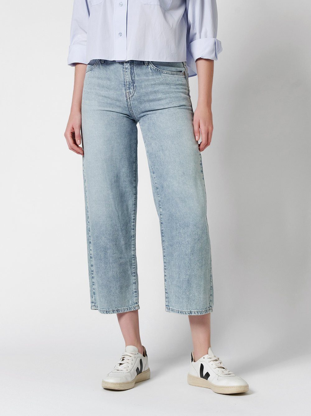 ROSNER 5-Pocket-Jeans Antonia_398 (1-tlg) mit Waschung