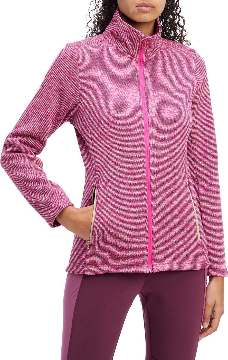 McKINLEY Strickjacke Da.-Fleece-Jacke Sammy FZ W MELANGE/ROSE