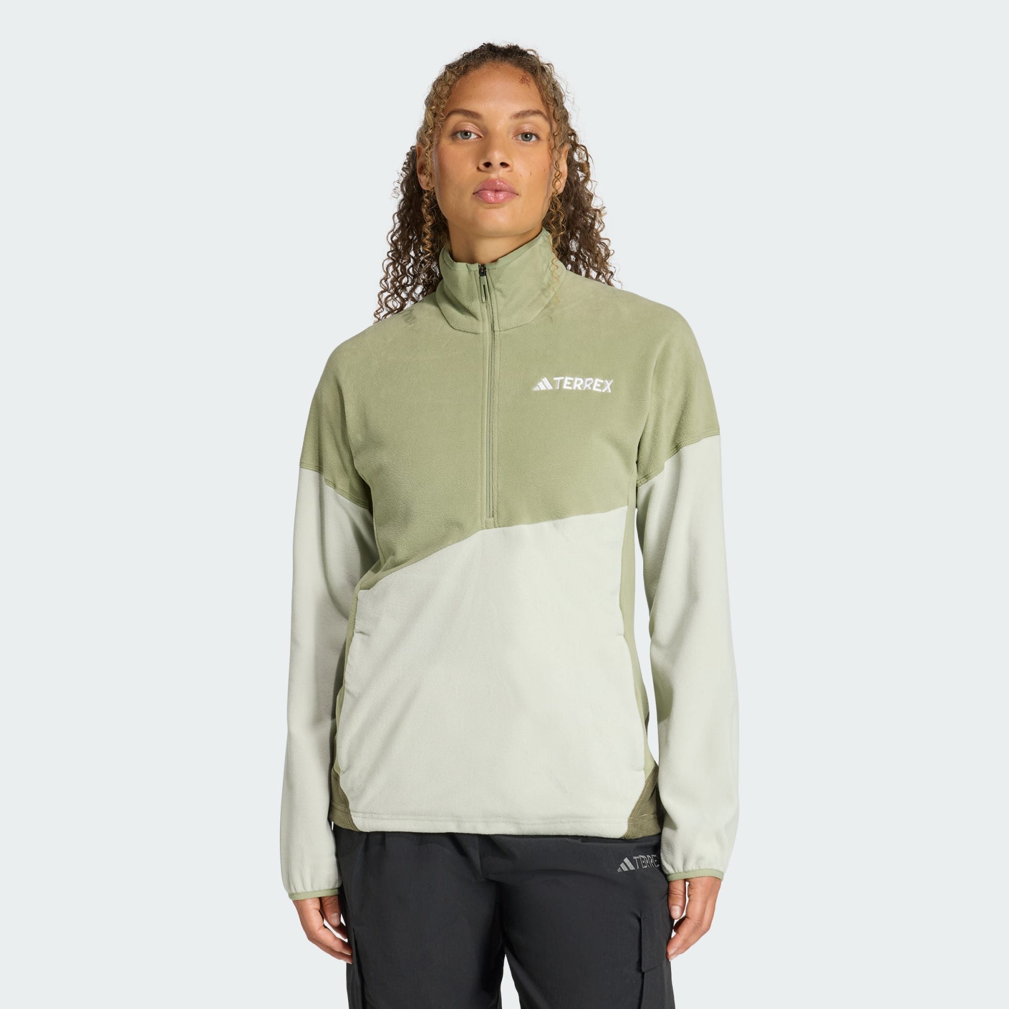 adidas TERREX Fleeceshirt TERREX MULTI CLIMAWARM FLEECE-OBERTEIL (1-tlg)