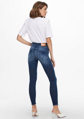 ONLY Skinny-fit-Jeans ONLBLUSH LIFE MID SK ANK RAW