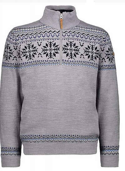 CMP Strickfleece-Pullover CMP Herren Pullover Man Knitted Pullover