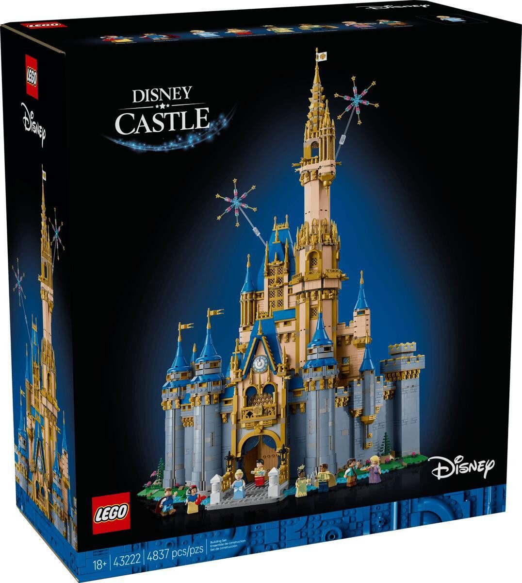 LEGO® 43222 Disney Schloss Konstruktions-Spielset