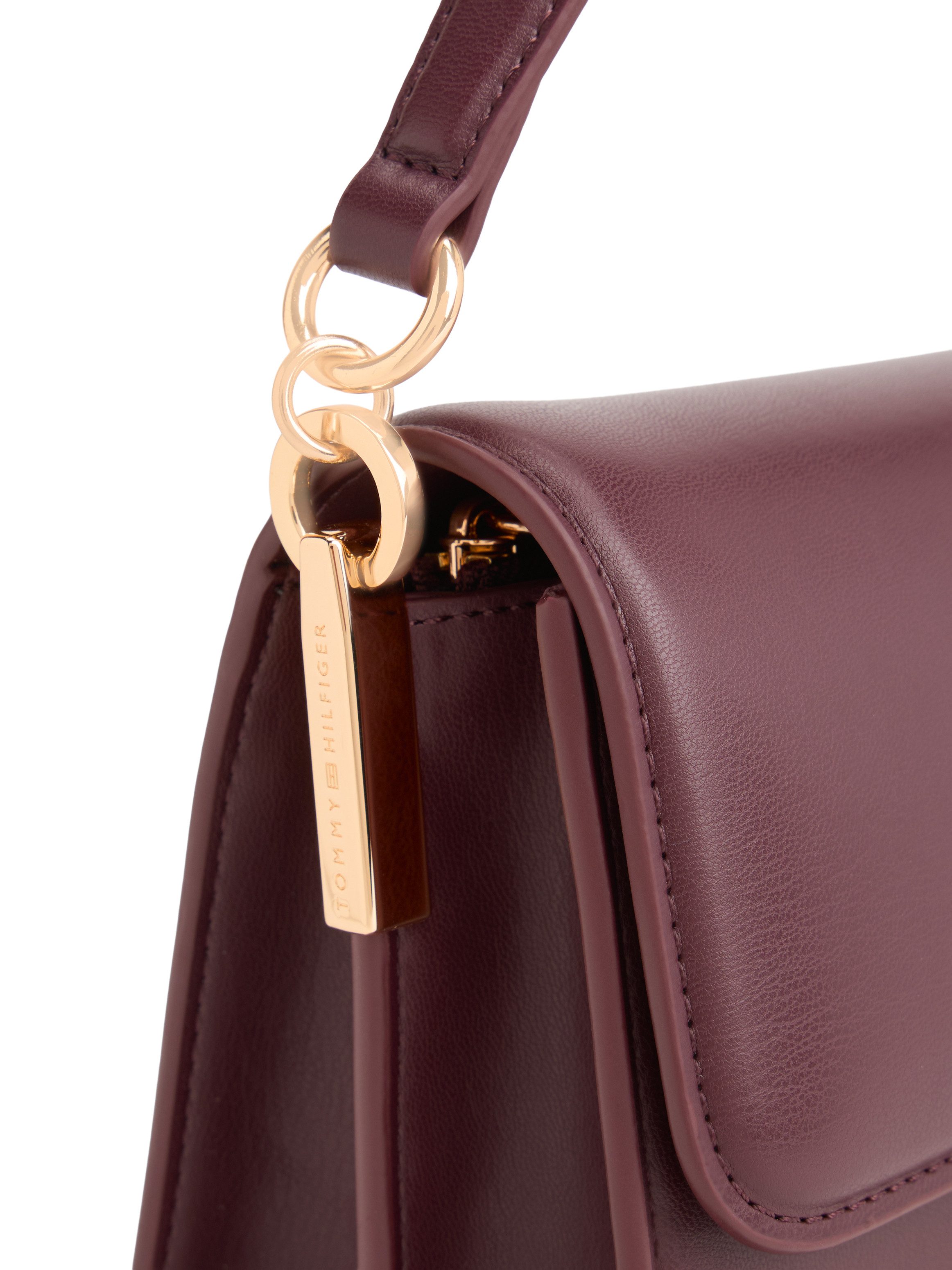 Tommy Hilfiger Umhängetasche TH HERITAGE CONV CROSSOVER, Damen Tragetasche, Abendtasche mit Logo-Schmuckelement