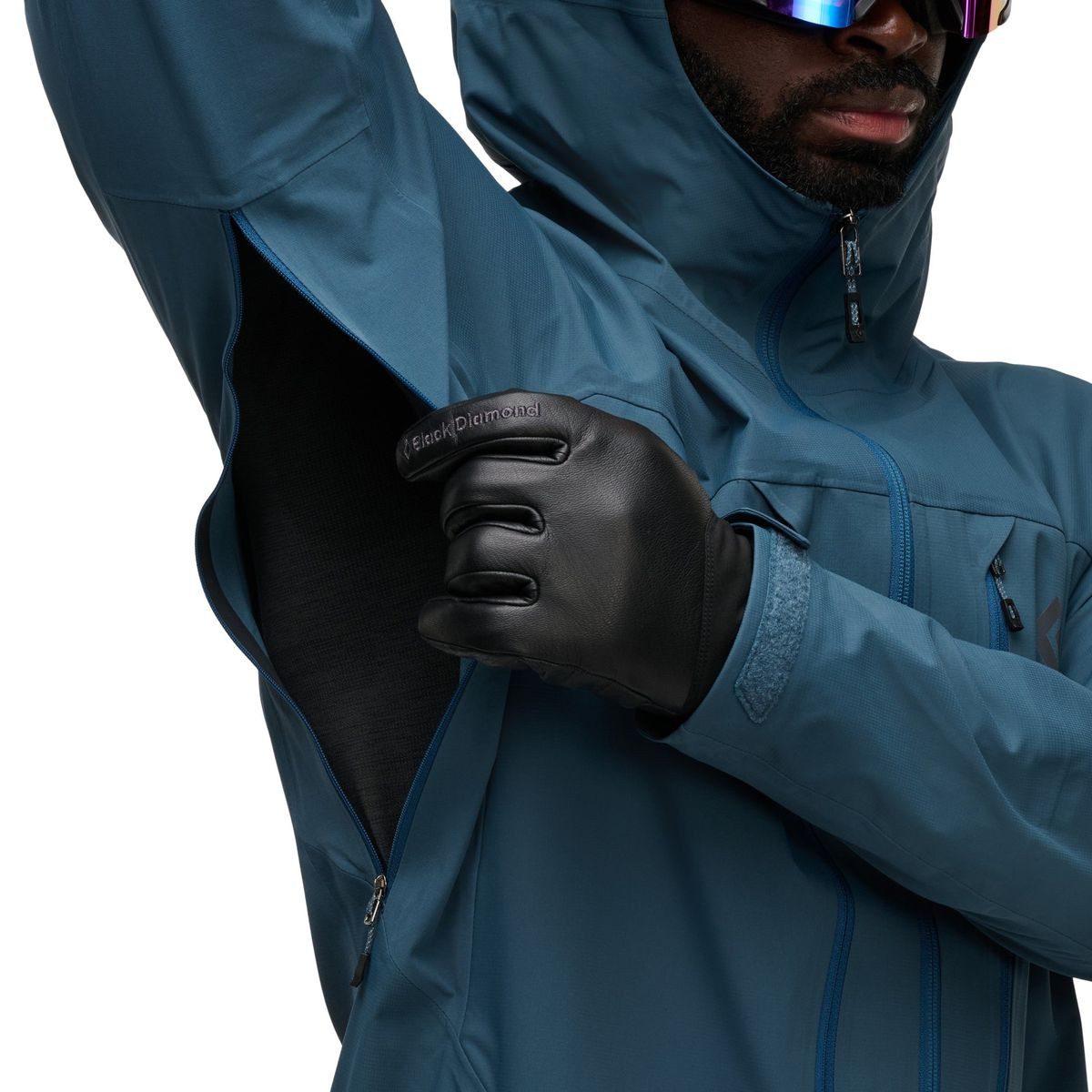 Black Diamond Skijacke M Dawn Patrol Hybrid Shell Perfekte Hybridjacke für Skitouren mit wasserdichtem BD.Dry™-Laminat