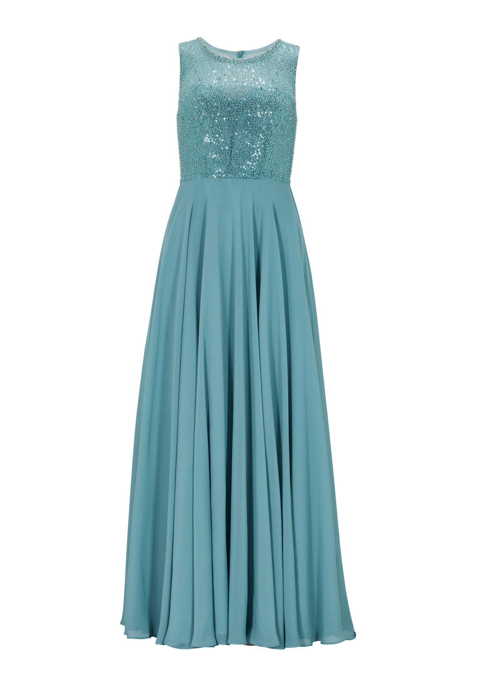 Hey Kyla Abendkleid glitzernd - festliches Maxi-Kleid Pailletten-Optik Fäll günstig online kaufen