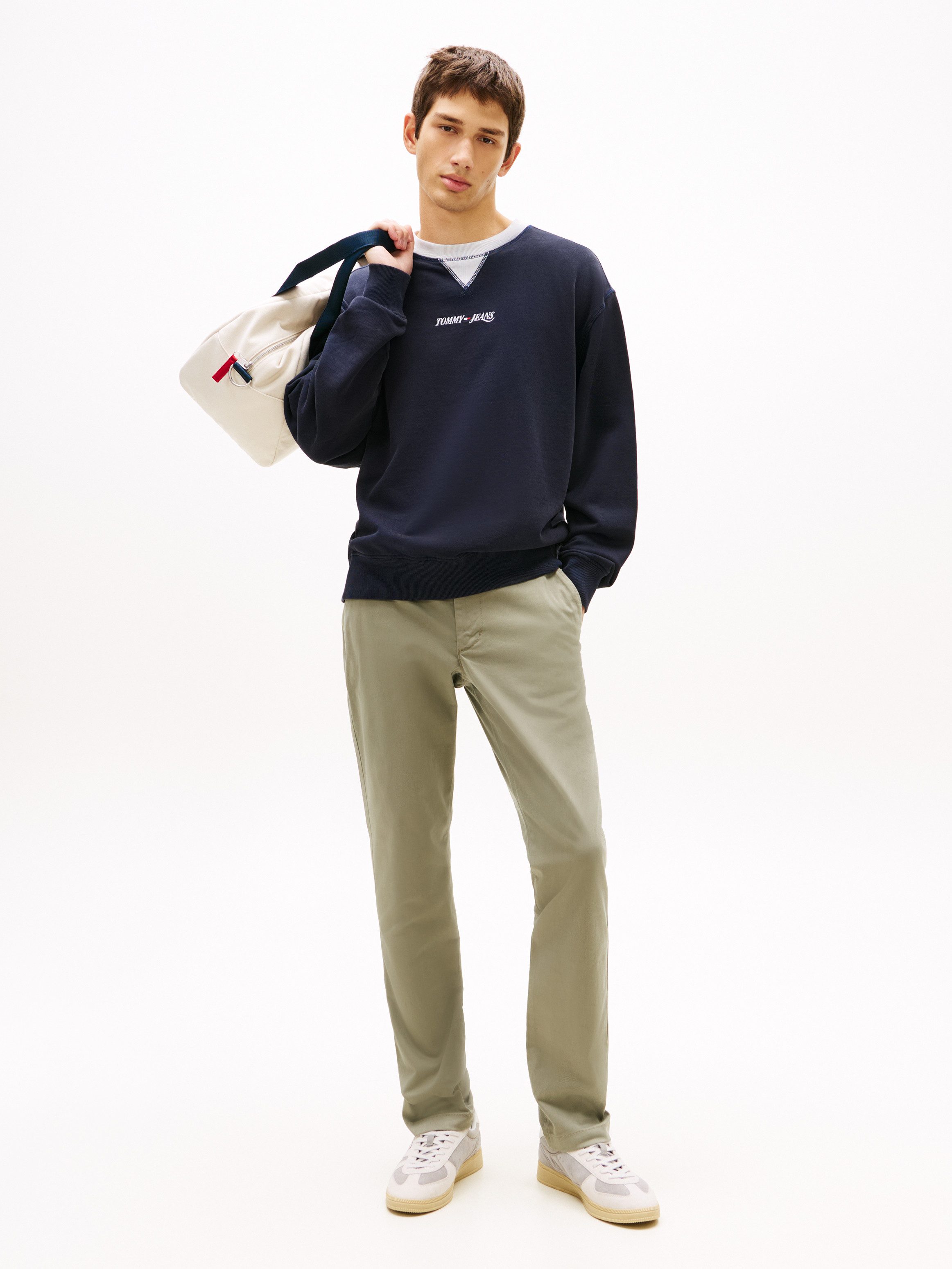 Tommy Jeans Chinohose SCANTON slim fit, Twill