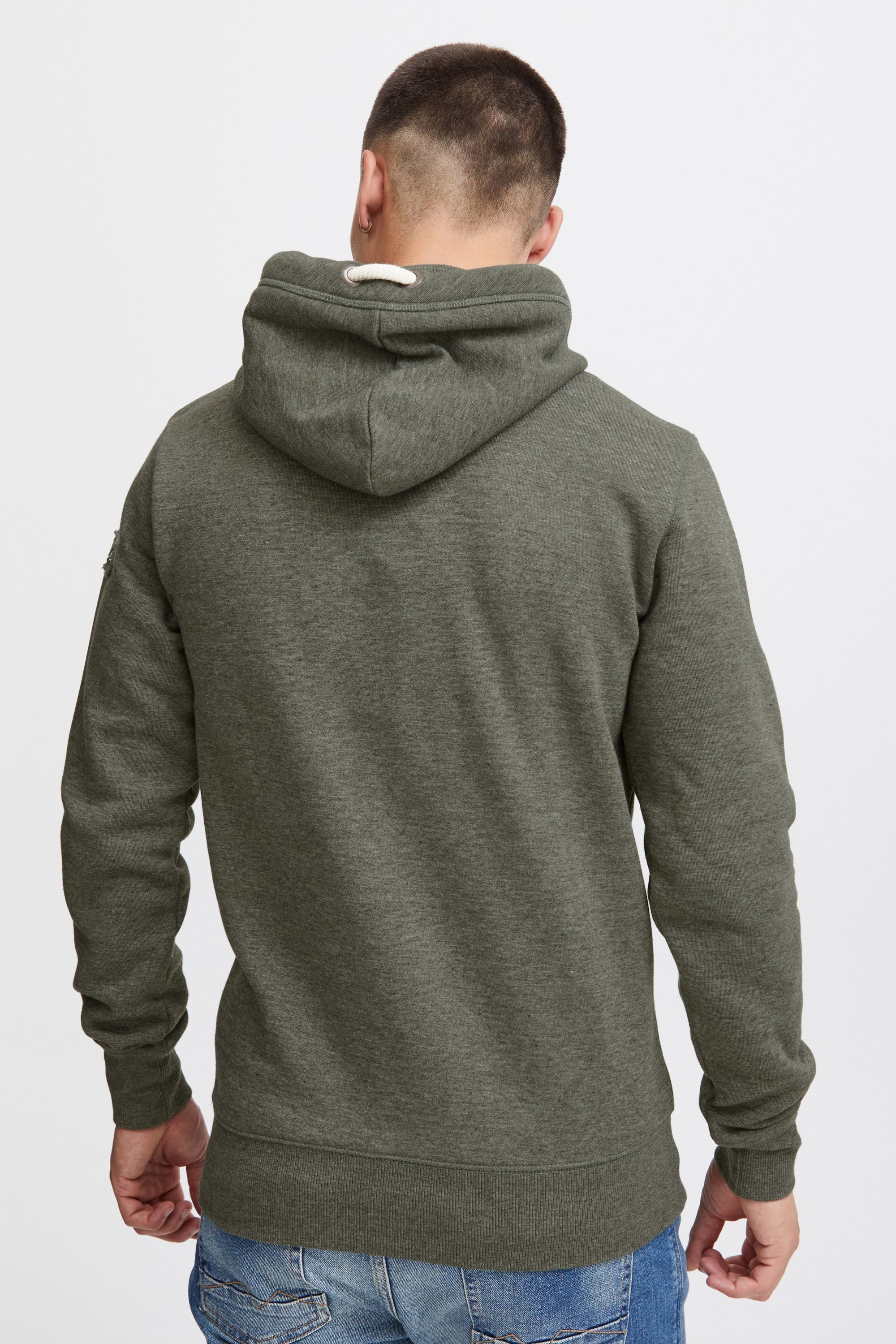 !Solid Hoodie SDTripStrip Kapuzensweatshirt mit Knopfleiste
