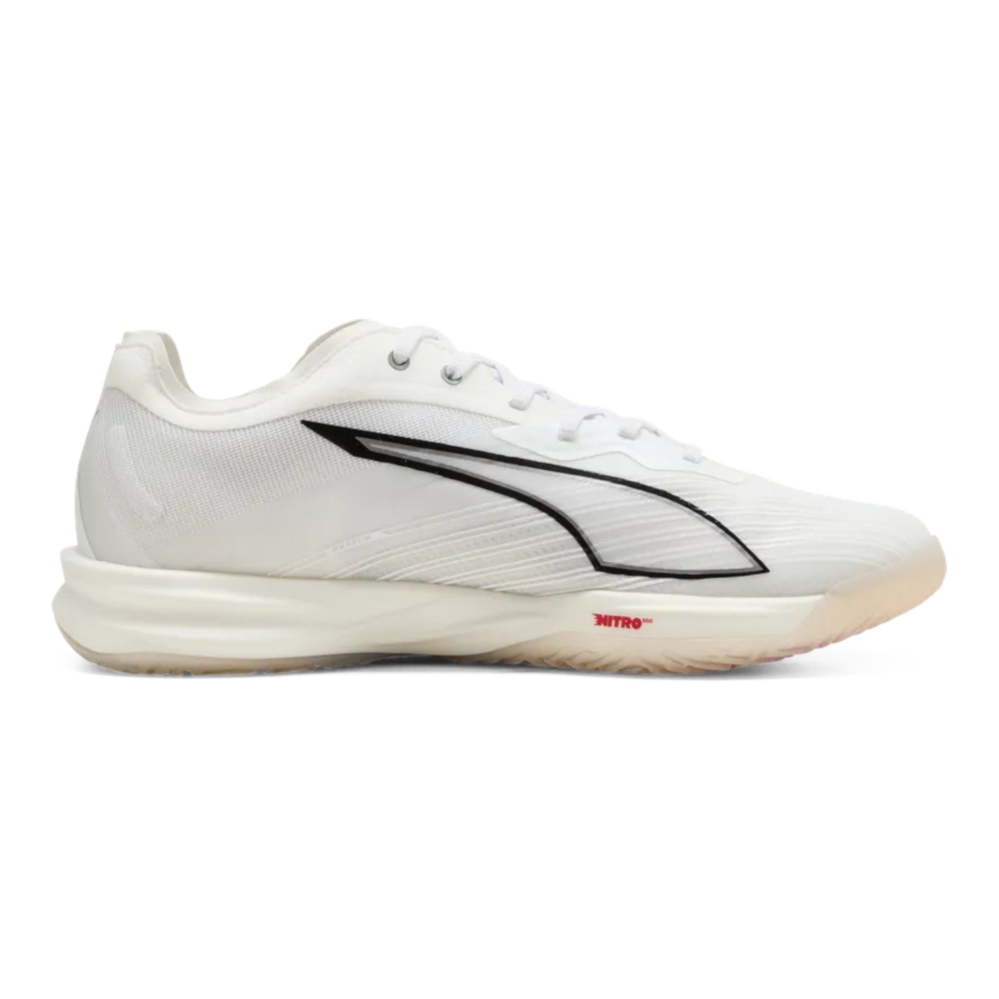 PUMA Hallen-Indoorschuhe Accelerate NITRO SQD 5 2026 weiss Herren Badmintonschuh
