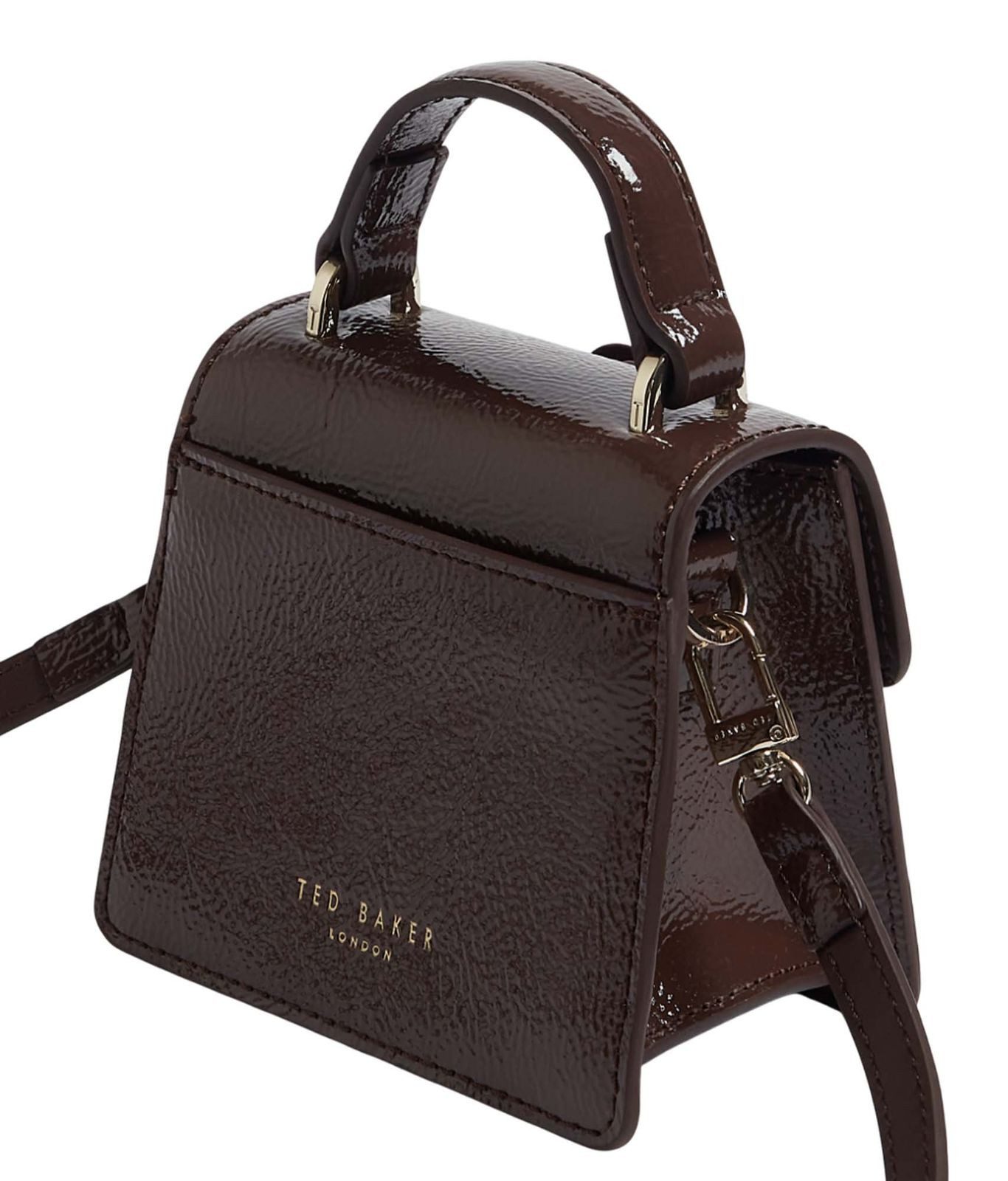 Ted Baker Handtasche Rouset Rose Detail Mini Leather Bag, aus echtem Rindsleder