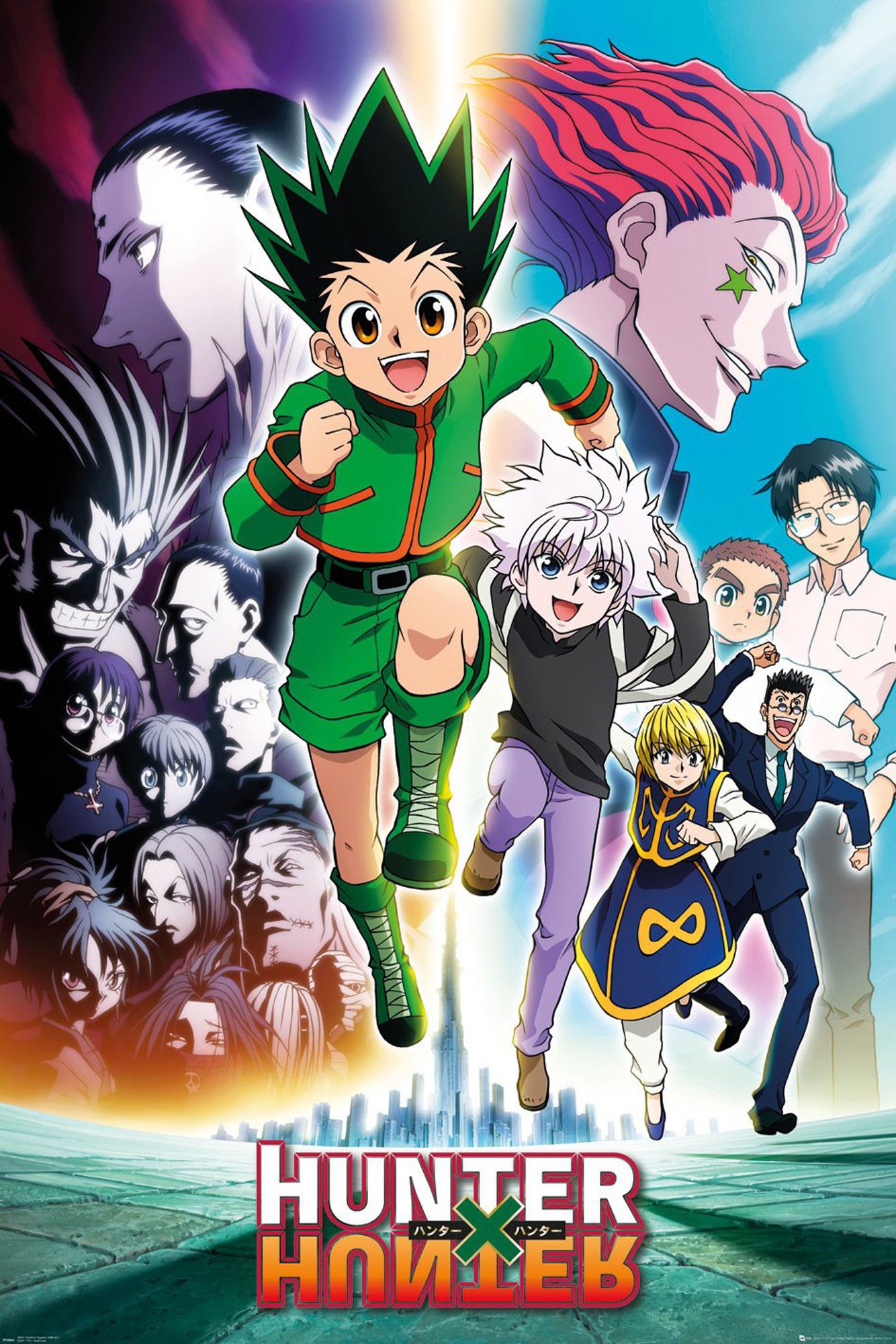 Poster Hunter X Hunter - Плакат - Keyart Running