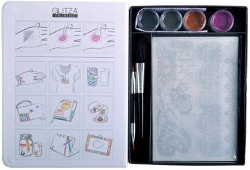 Knorrtoys® Kreativset GLITZA FASHION Deluxe Set Laces, (Set), Für alle Oberflächen geeignet