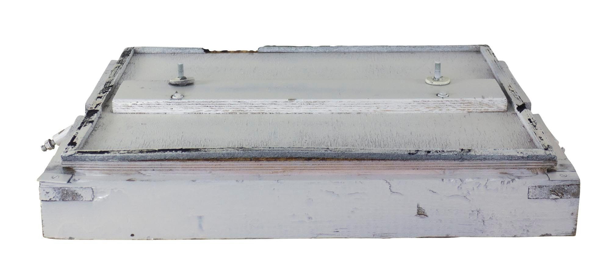 Kistenkolli Altes Land Allzweckkiste Transportbox weiss gross (Spar-Set)
