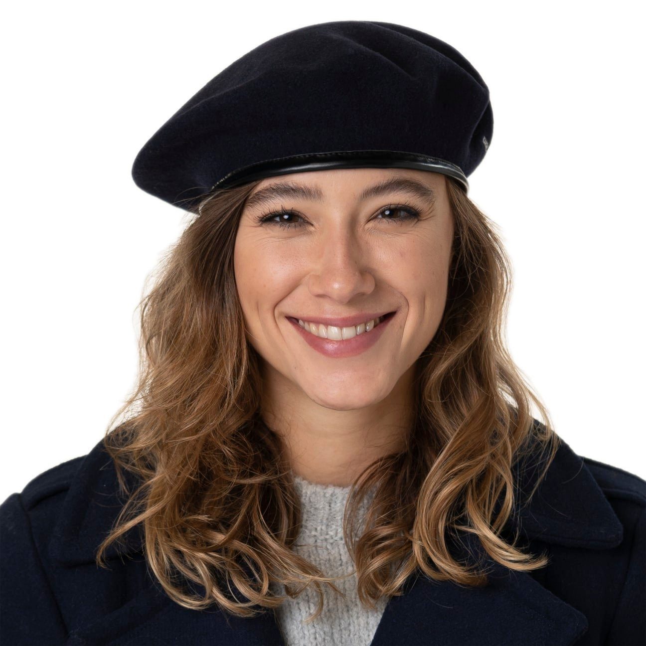 Kangol Baskenmütze (1-St) Damenbaske mit Einfass