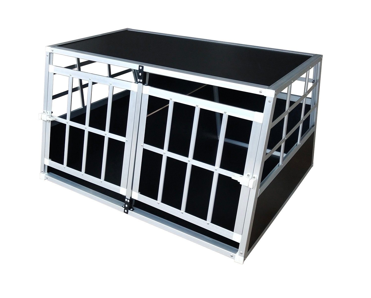 metra-direkt Hunde-Transportbox Hundetransportbox L fürs Auto, Reisebox, Hundebox, Transportbox von metra-direkt