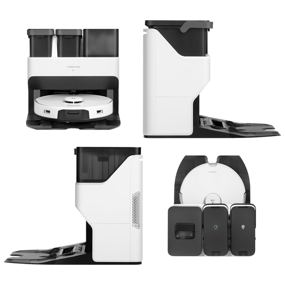 Roborock Saugroboter S7 Pro Ultra, 69,00 W, 5100Pa, mit Empty Wash Fill  Dock, Absaugstation, Selbstwaschend, Selbstauffüllend, Selbstentleeren,  Kindersicherung LiDAR 3D Mapping APP