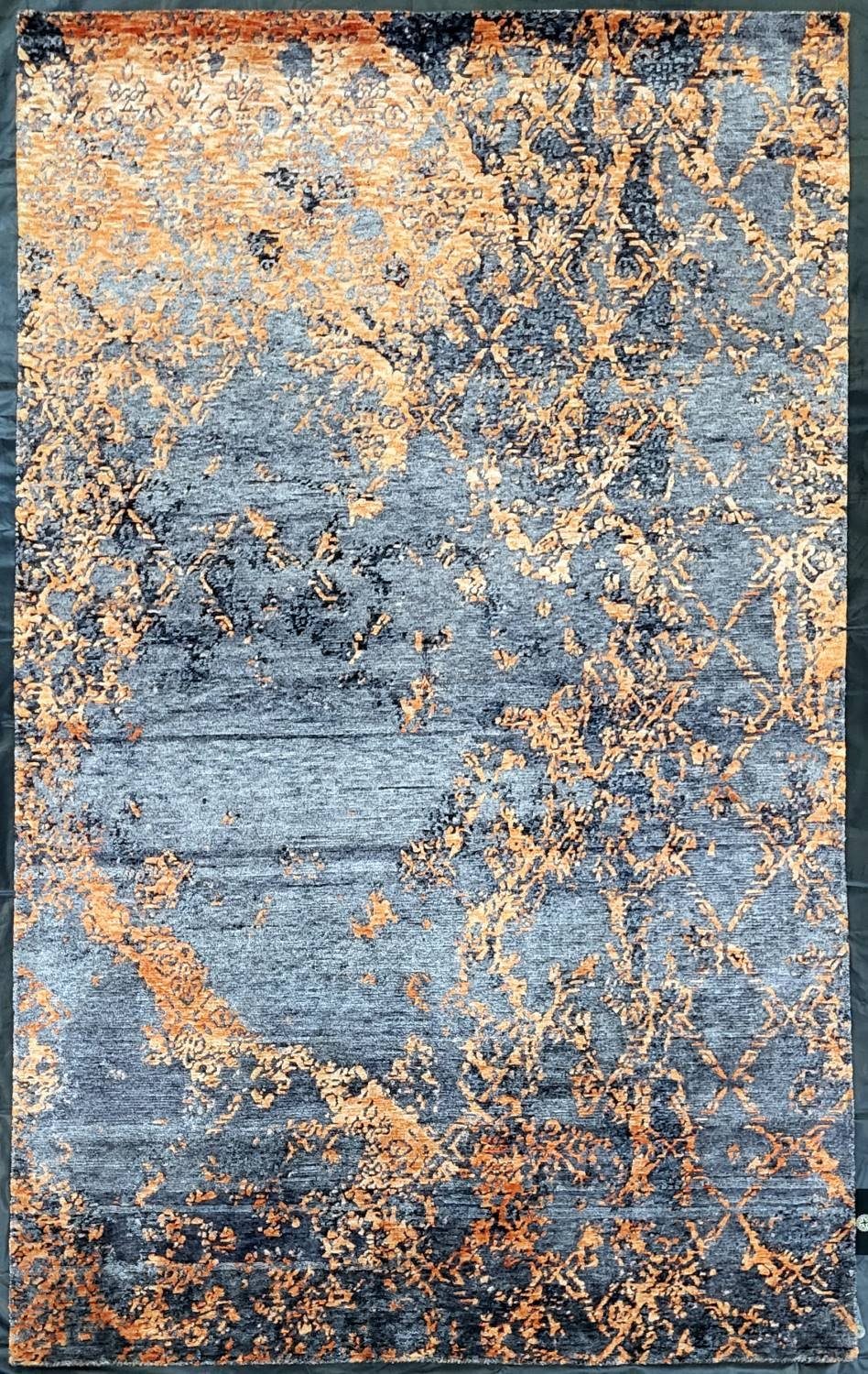 Teppich PRISMA, Rug Studios, Rechteckig, Höhe: 0 mm, 155 x 245 cm, Grau | Kurzflor-Teppiche
