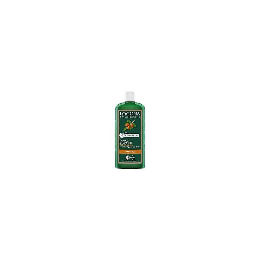 LOGONA Haarshampoo Glanz Haarshampoo mit Bio-Arganöl, 1 x 250 ml