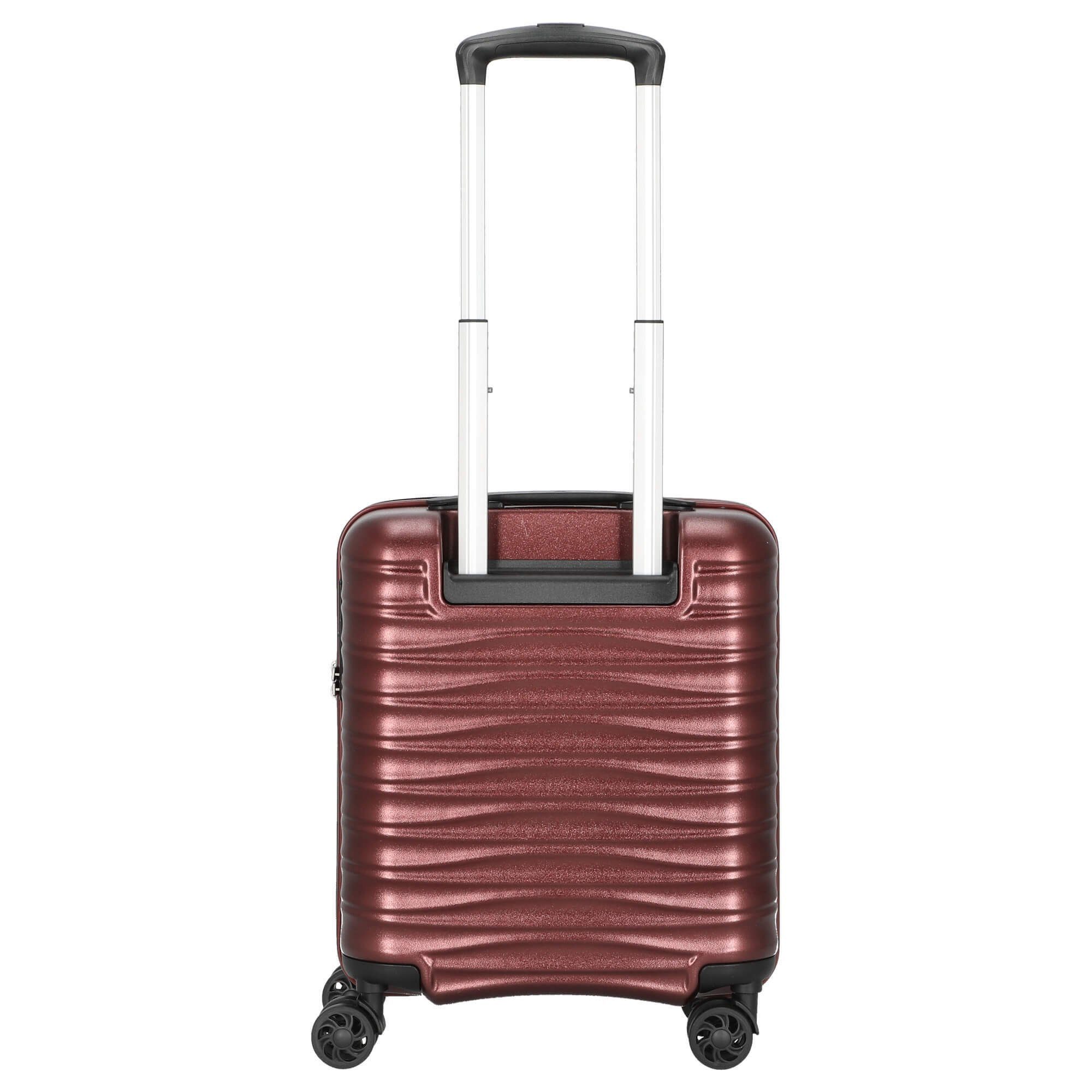 Rollen Handgepäck-Trolley, RONCATO Rollen dark red 4